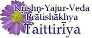 Krishn-Yajur-Veda Pratishakhya 